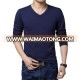 2016 Fashion Men T Shirt long Sleeve O-Neck T-shirt Cotton V-neck men's T-shirt